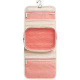 M&S Womens Hanging Wash Bag, Light Cream