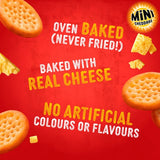 Jacob's Mini Cheddars Red Leicester Multipack Baked Snacks