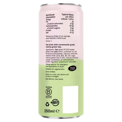 Grind Iced Oat Matcha Latte