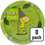 M&S Colin the Caterpillar paper plates 23cm, imported from the UK