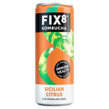 M&S Sicilian Citrus Kombucha Soda with Vitamin C and Live Cultures, 250ml Can- Buy online at McGrocer