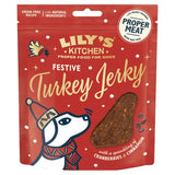 Lily's Kitchen Christmas Festive Turkey Jerky for Dogs