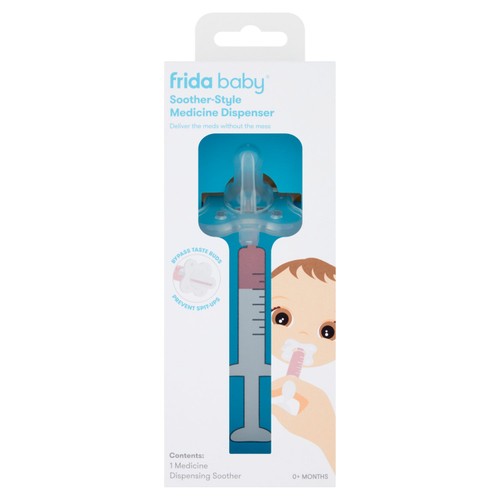 Frida Baby soother-style medicine dispenser for babies - British product