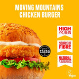 Moving Mountains no chicken burger 180g, imported from the UK