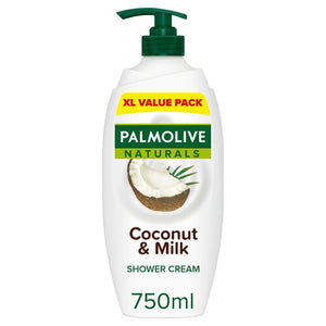 Palmolive Naturals Coconut Vegan Body Wash Shower Gel Pump