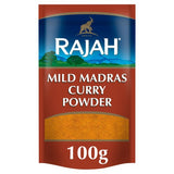 M&S Rajah Ground Mild Madras Curry Powder 100g- Buy online at McGrocer