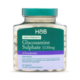 M&S Holland & Barrett High Strength Glucosamine Sulphate & Chondroitin Joint Care Supplement 120 Tablets- Buy online at McGrocer