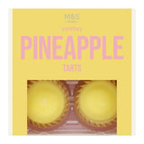 M&S Marks and Spencer Pineapple Tarts Pastry Box 4 x 59g- Buy online at McGrocer