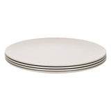 Natural Elements recycled plastic dinner plates set of 4, UK version