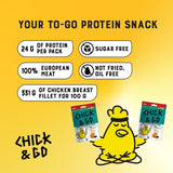 Chick and Go, dried chicken breast slices with soy sauce