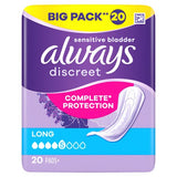 Always Discreet Adult Incontinence Pads Long