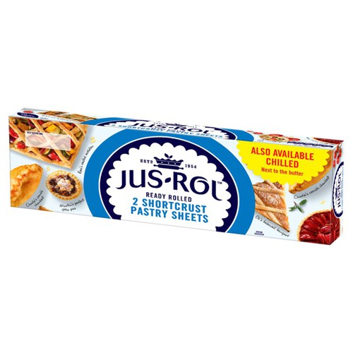 Jus-Rol Shortcrust Sheets Frozen