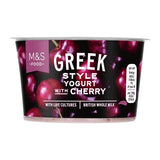 M&S Greek Style Yogurt with Cherry