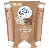 Glade Small Scented Candle Sandalwood Jasmine