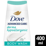 Dove Hypoallergenic Advanced Care Body Wash Shower Gel Fragrance Free