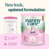Nannycare goat stage 1 infant milk formula 800g, imported from the UK