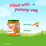 Cow Gate Carrot Baby Food Snack Jar 4 Months