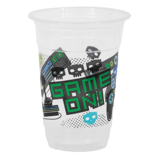 Gamer Birthday 16oz Plastic Party Cups