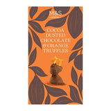 M&S M&S Cocoa Dusted Chocolate & Orange Truffles Box 200g- Buy online at McGrocer