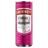 M&S Smirnoff No 21 Vodka & Cranberry Juice Canned Cocktail 250ml- Buy online at McGrocer