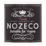 Nosecco Alcohol Free Sparkling Rose Wine 20cl, imported from the UK