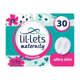 Lil-lets adhesive contoured maternity breast pads, UK version