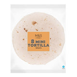 M&S M&S Mini White Tortilla Wraps 8 x 33g- Buy online at McGrocer