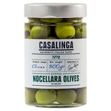 Casalinga pitted green Nocellara olives 300g - British product