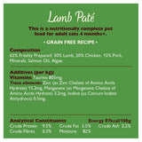 Lily's Kitchen cat paté selection multipack with four flavours 8 x 85g, UK version