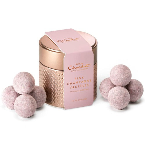 Hotel Chocolat - Pink Champagne Truffle Tin