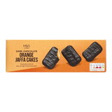 M&S Dark Chocolate Orange Jaffa Cakes 125g, imported from the UK