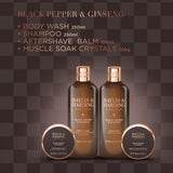 Baylis & Harding Black Pepper & Ginseng Men's Luxury Bath Kit Gift Set