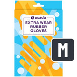Ocado Extra Wear Household Rubber Gloves Medium