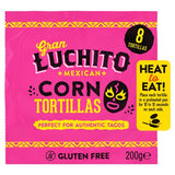 M&S Gran Luchito Corn Gluten Free Small Shell Tortilla Wraps- Buy online at McGrocer