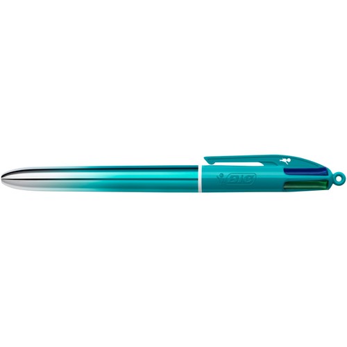 BIC 4 Colours Smooth Gradient Retractable Ballpoint Pens