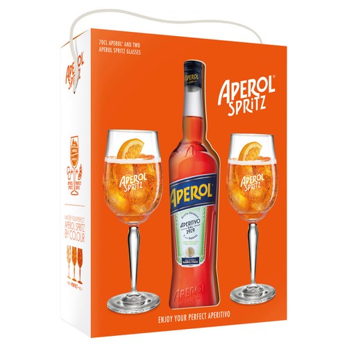 Aperol Spritz gift pack 70cl - British product
