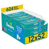 M&S Pampers Baby Wipes Scented 12 Packs 52 Wipes- Buy online at McGrocer