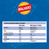 Walkers Cheese & Onion crisps 12x25g multipack (British brand)