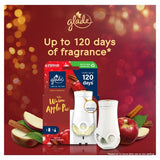 Glade Plug In Holder & Refill, Electric Scented Oil, Warm Apple Pie