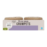 M&S M&S Ultimate Five Grain Crumpets 6 per pack- Buy online at McGrocer