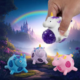 Hoot Squishy Crystal Bead Unicorn
