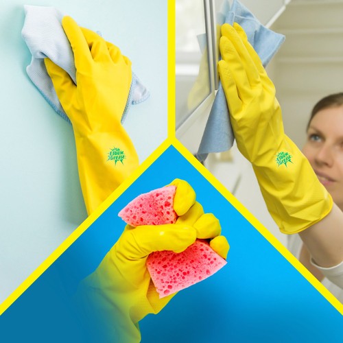 Elbow Grease Super Strong Rubber Glove Medium