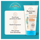 Aveeno Kids Face & Body Moisturising Lotion for Sensitive Skin