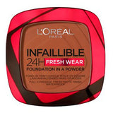 LOreal Paris Infallible 24H Foundation in a Powder Shade 375 Deep Amber