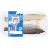 Ocado 2 Sea Bass Fillets Skin On Boneless