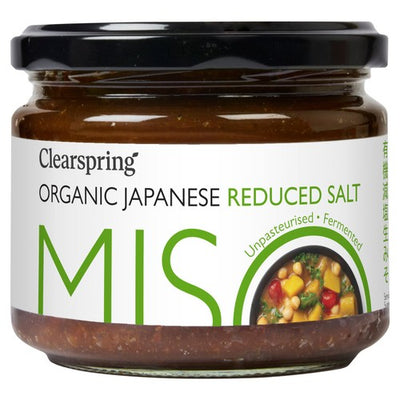 M&S Clearspring Organic Reduced Salt Miso Paste Unpasteurised 270g- Buy online at McGrocer