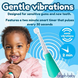 Brush-Baby electric toothbrush for babies 0-3 years - British product