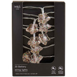 M&S Confetti Star String Lights
