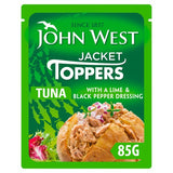 John West Jacket Toppers Tuna With a Lime Black Pepper Dressing