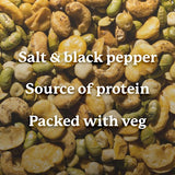 Graze Sea Salt & Pepper Protein Veg & Cashew Nuts Sharing Bag Snack